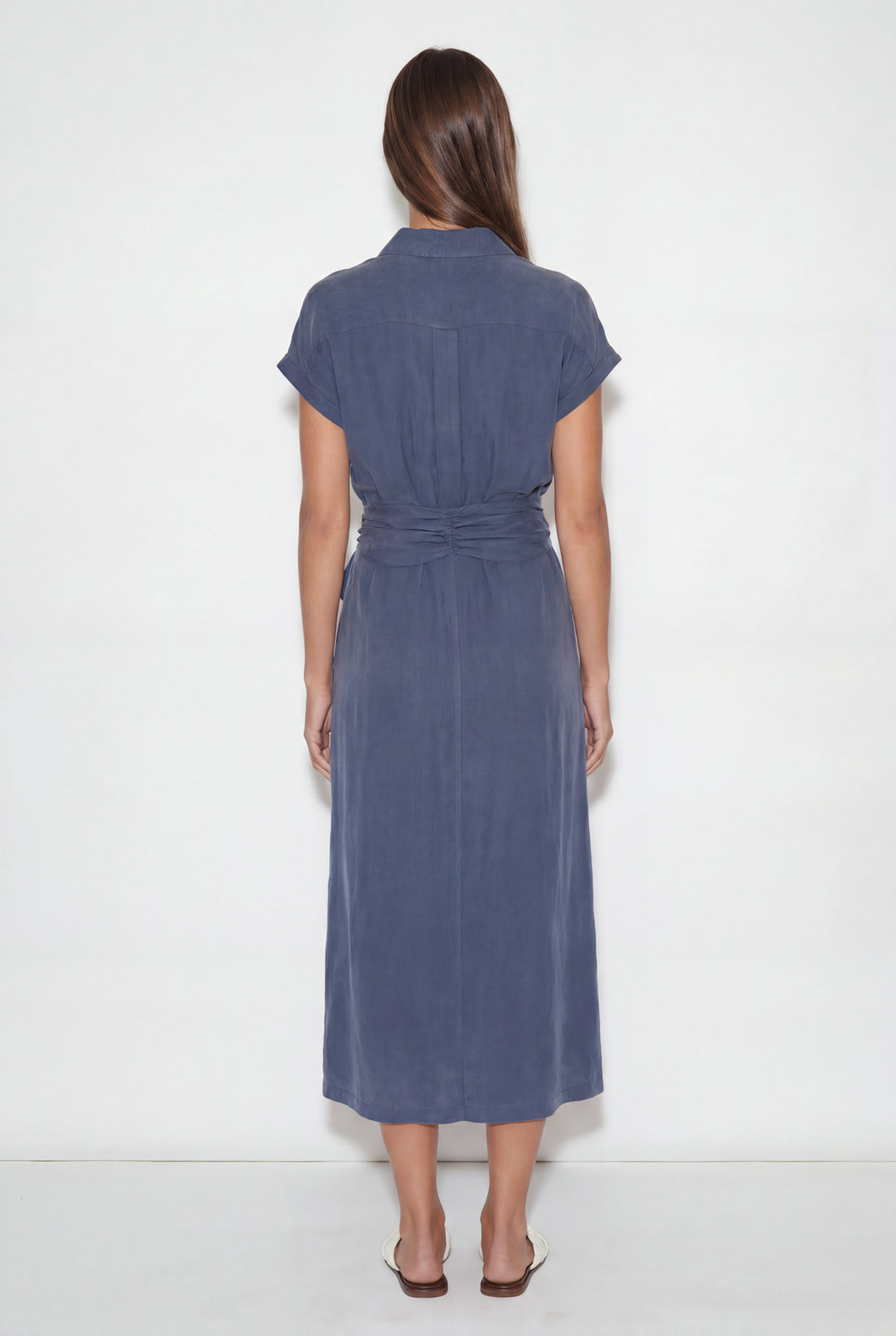 SONATA Navy Blue Shirt Dress