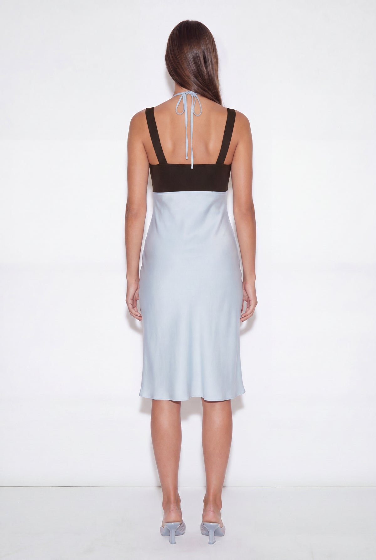 SPRITZ Baby Blue Slip Dress