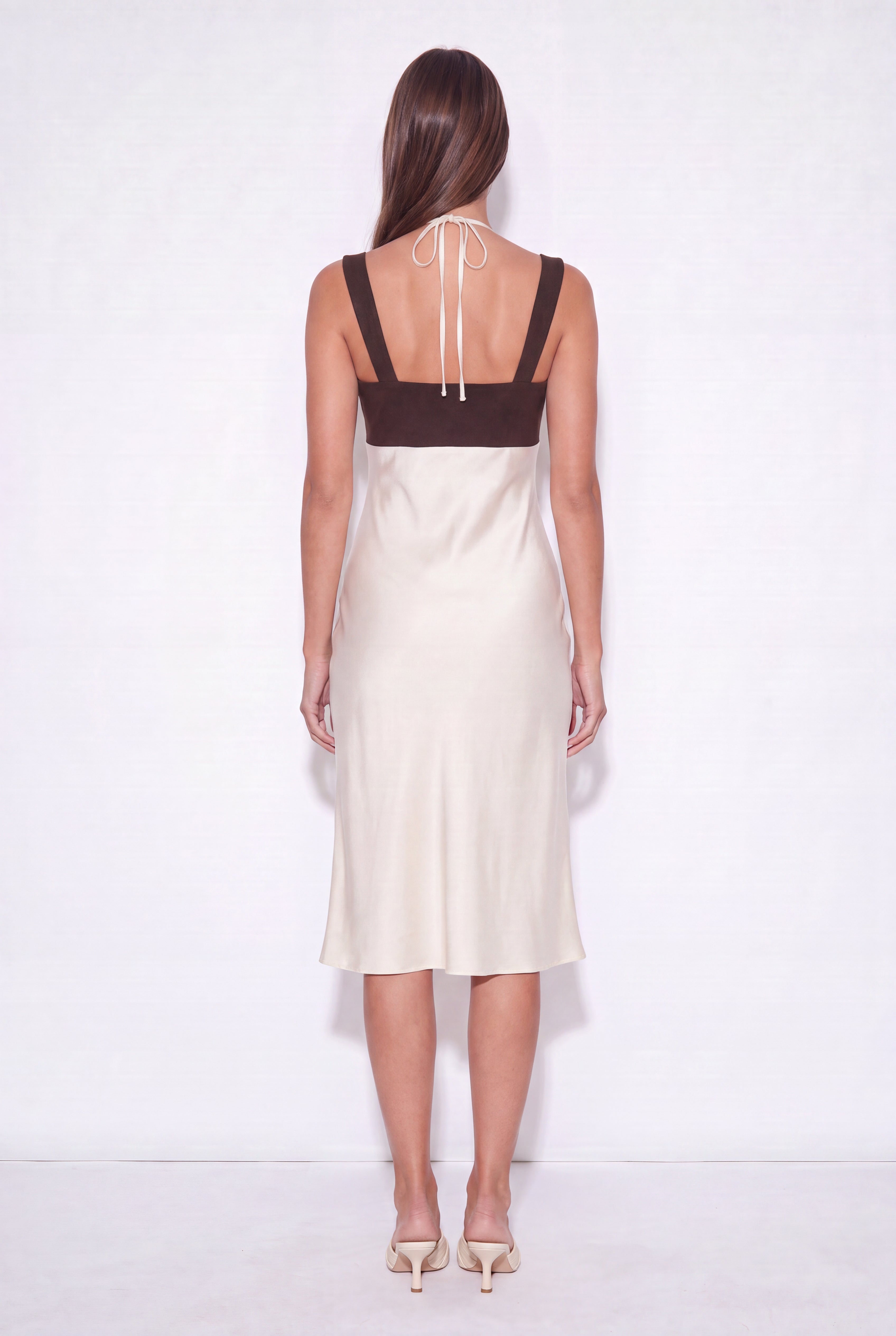SPRITZ Beige Slip Dress