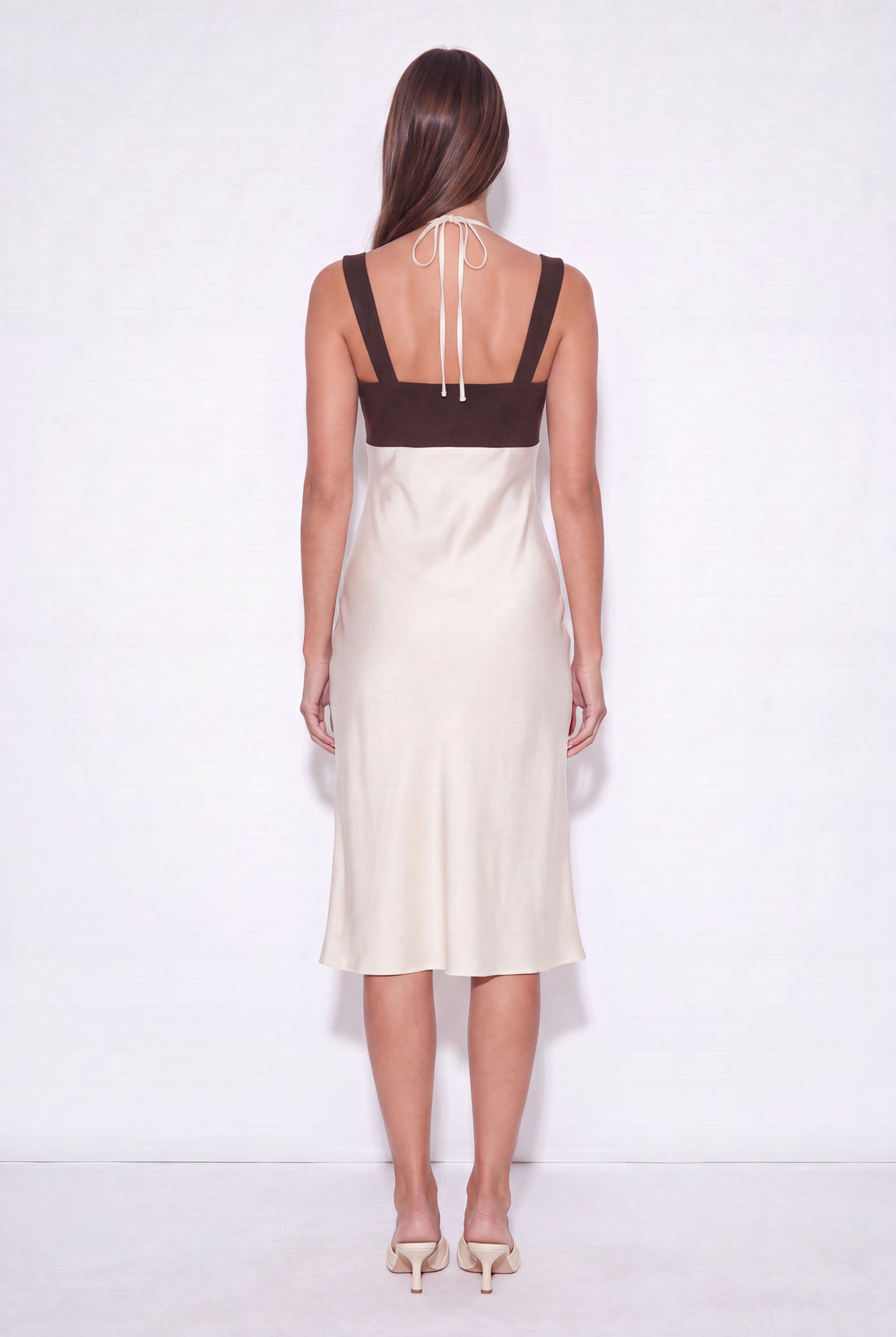 SPRITZ Beige Slip Dress