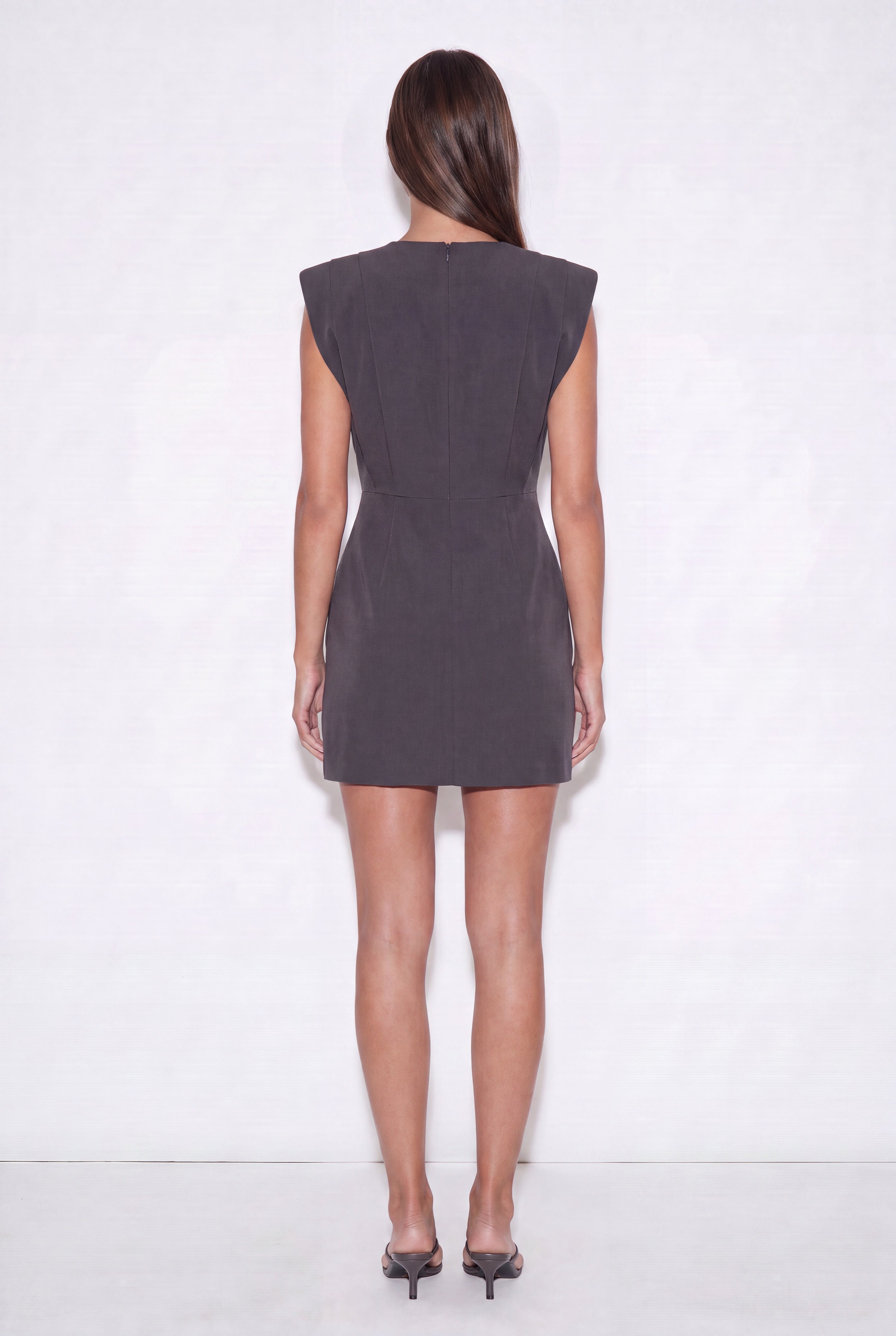 DOLORES Grey Mini Dress
