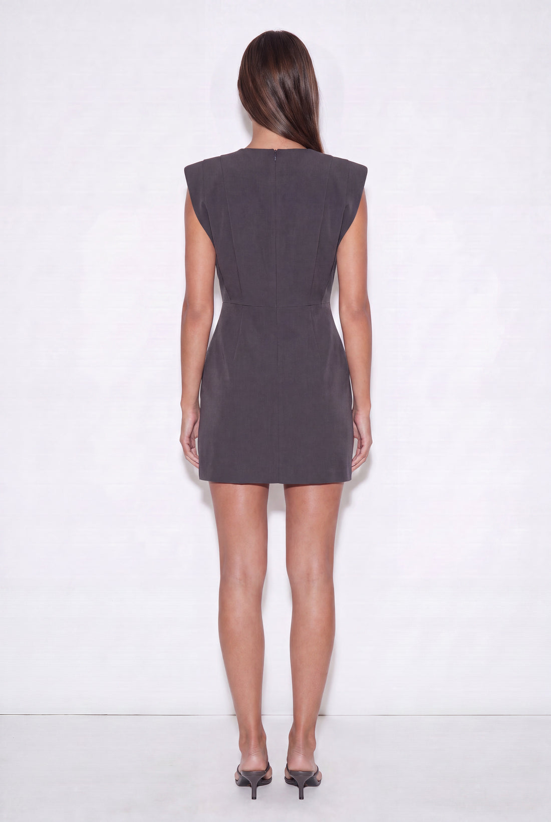 DOLORES Grey Mini Dress