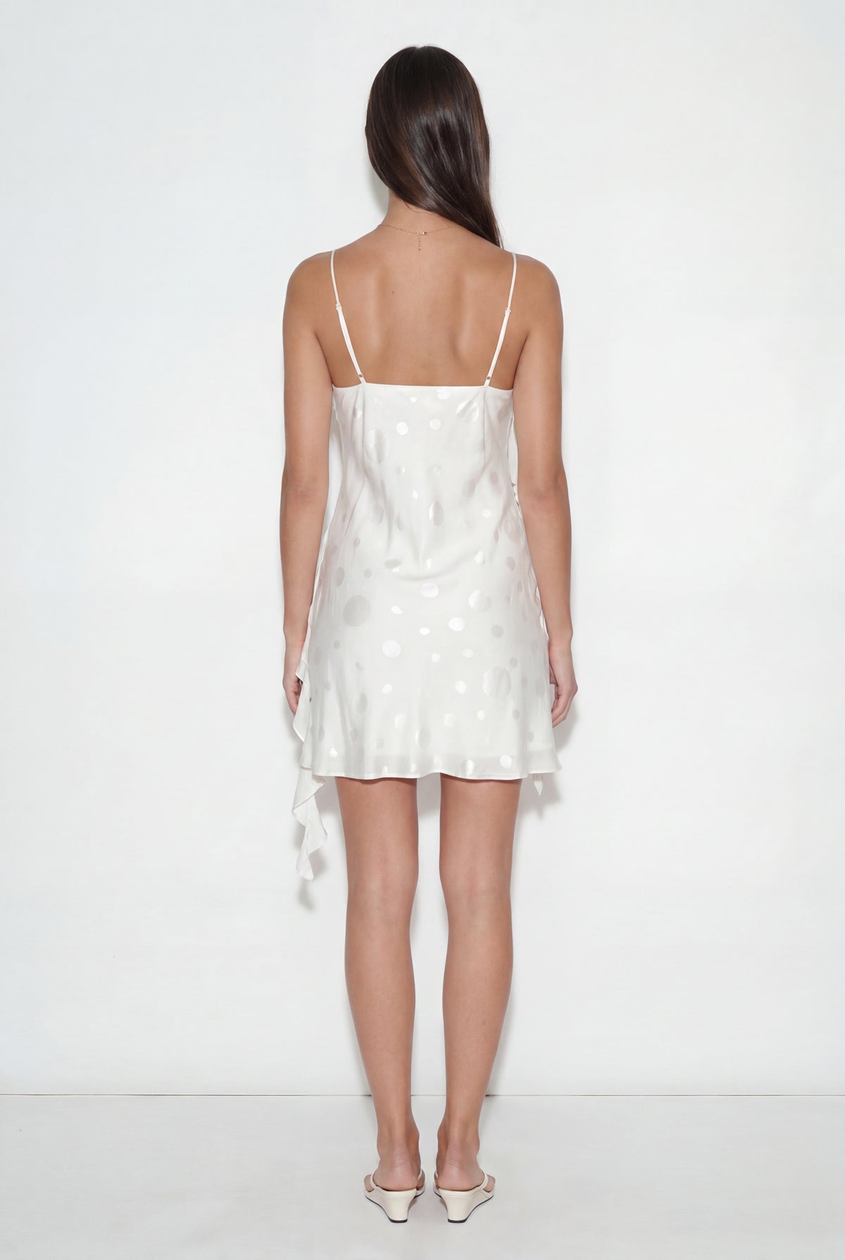 LILIBETH White Mini Dress