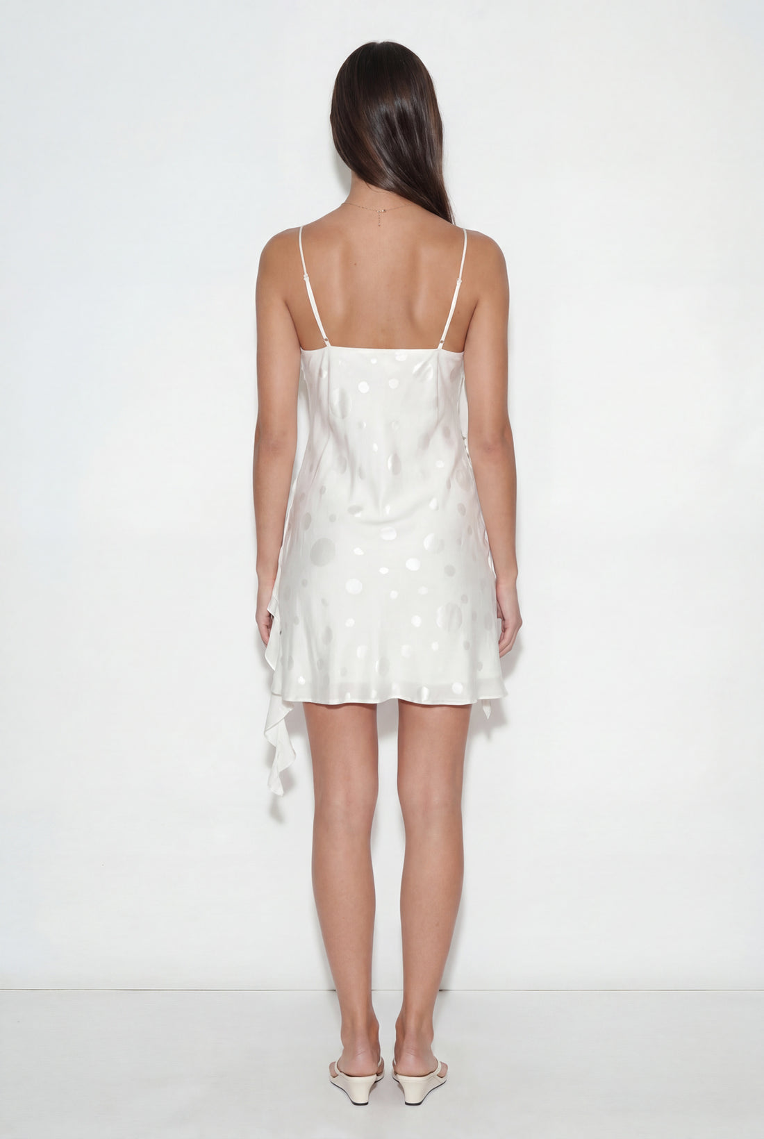 LILIBETH White Mini Dress