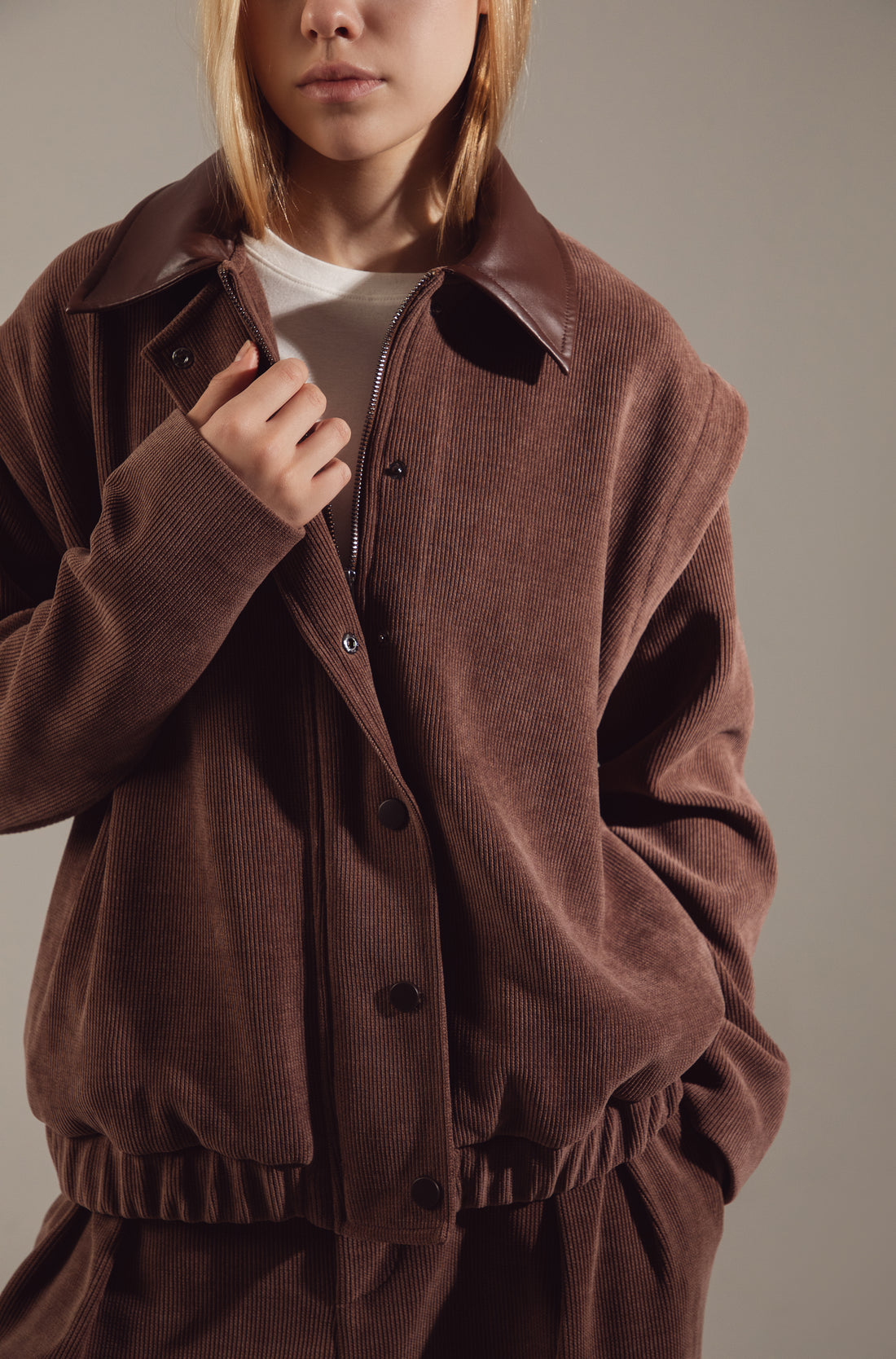 Deep Chocolate Velvet Sport-Chic Suit