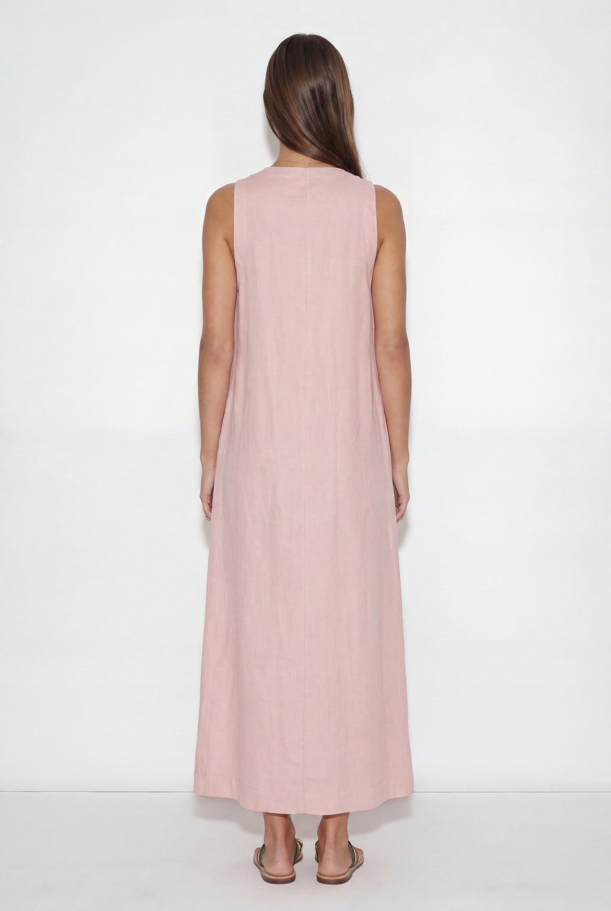 EMMA Pink Maxi Dress