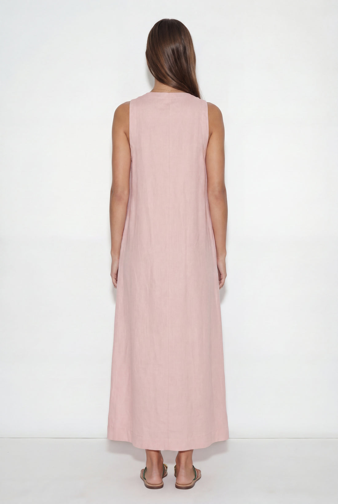 EMMA Pink Maxi Dress