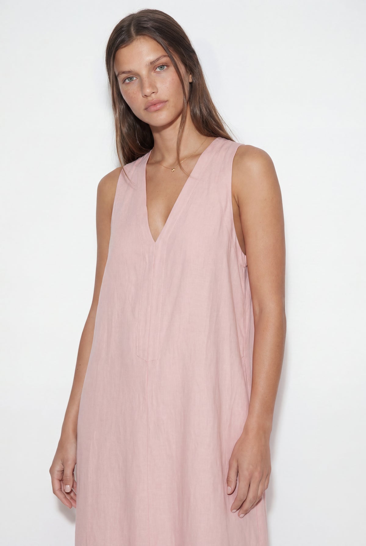 EMMA Pink Maxi Dress