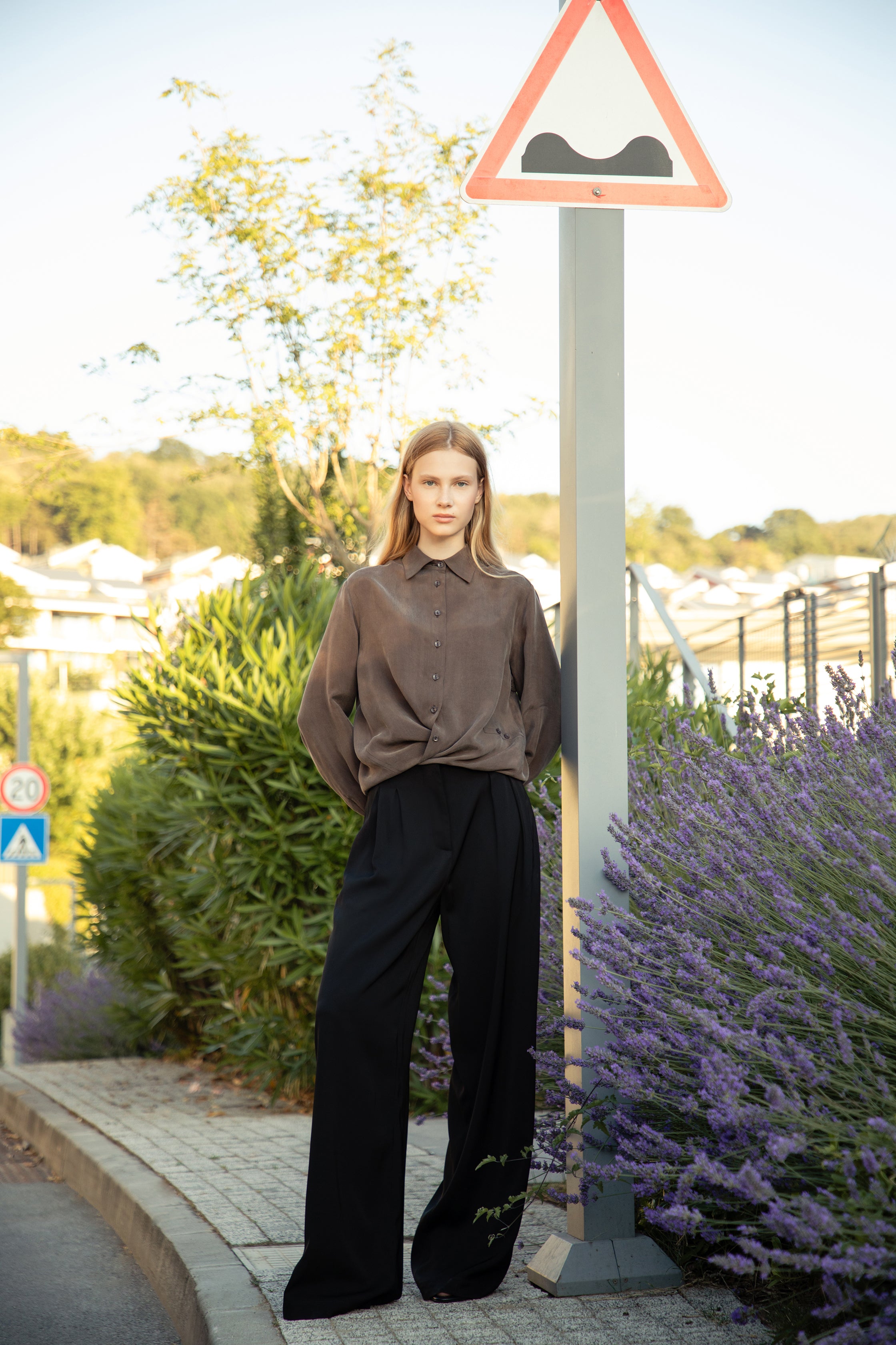 Luxury Viscose Flowing Trousers