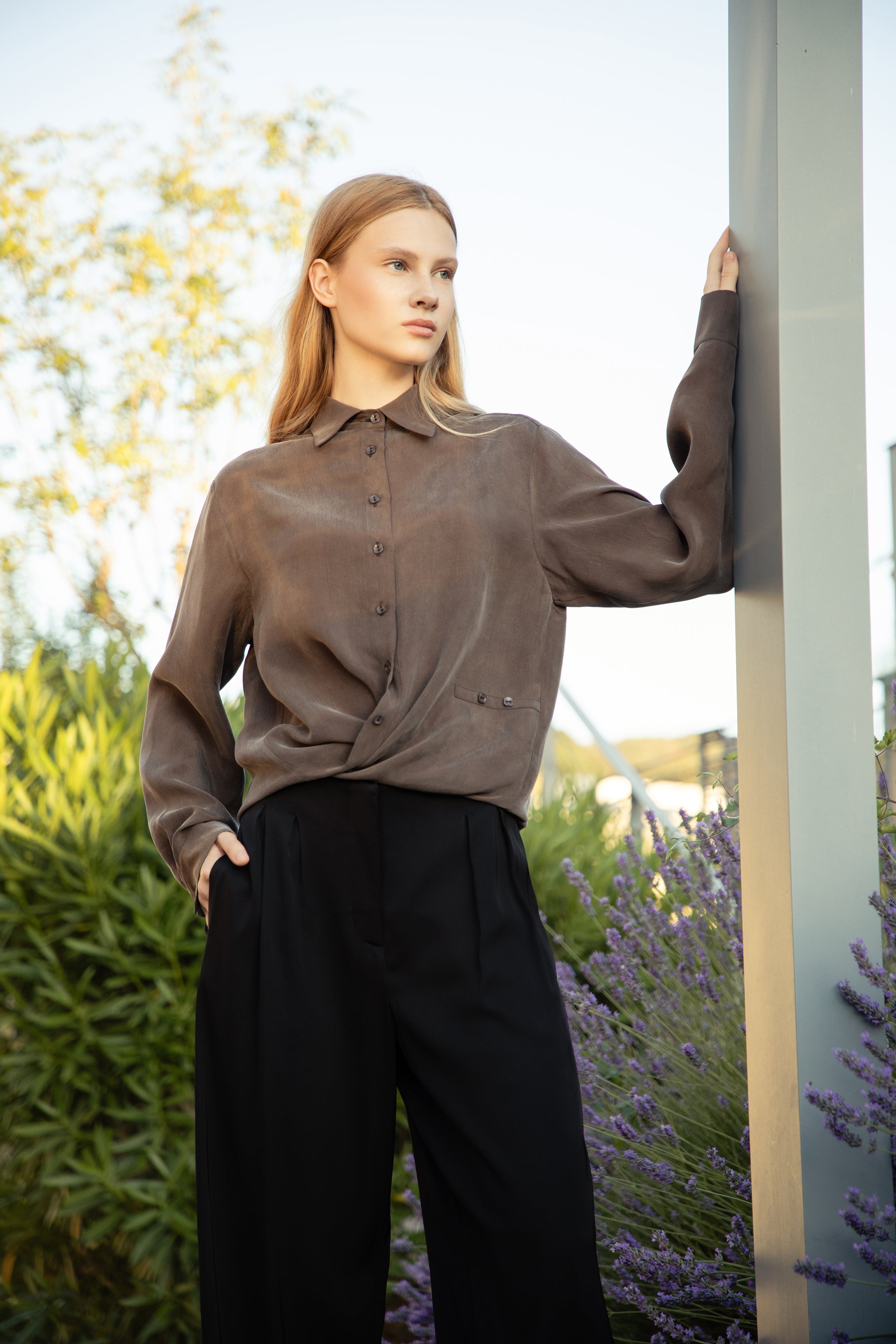 Luxury Viscose Flowing Trousers