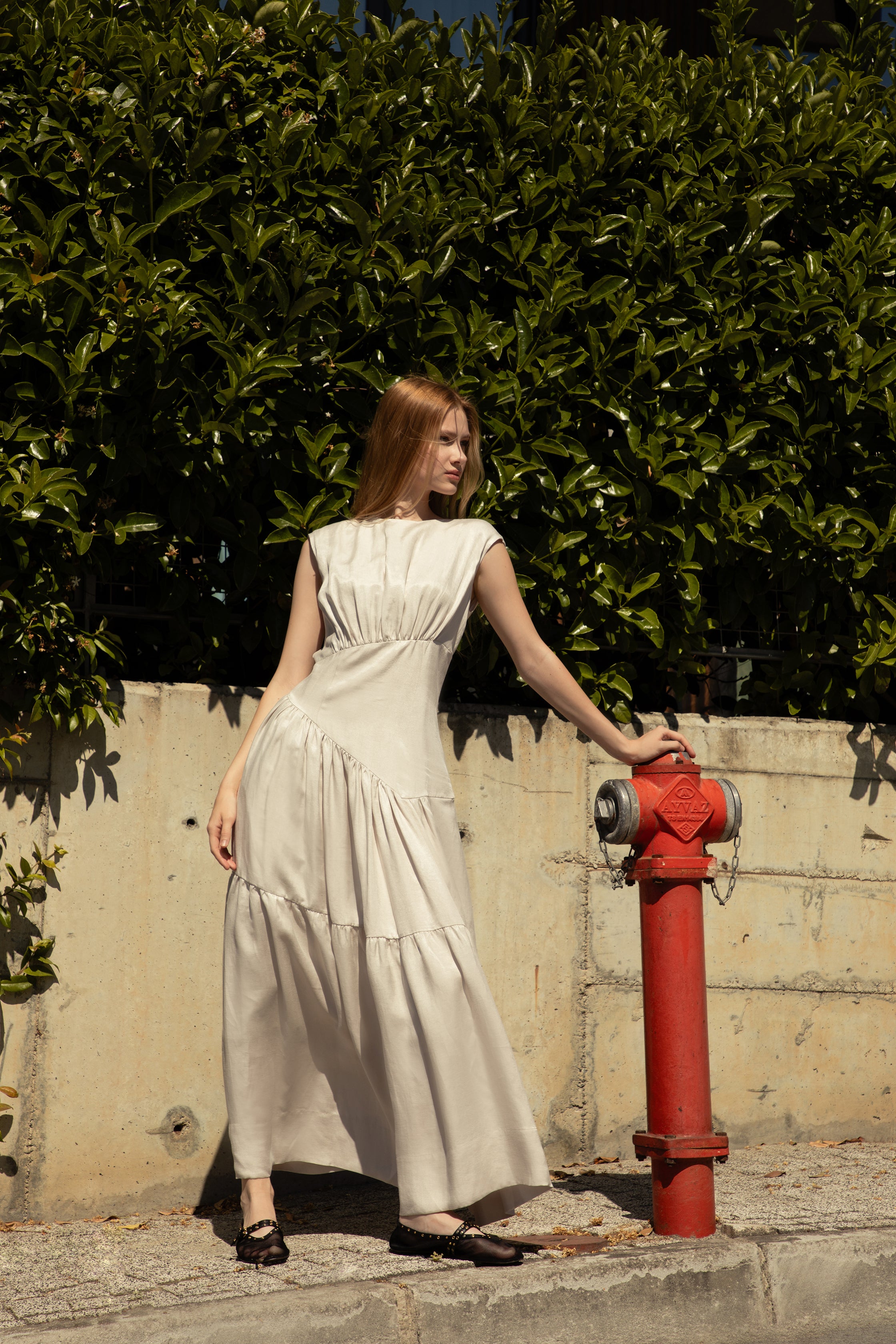 Cupro-Linen Versatile Summer Dress